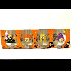 Disney Hocus Pocus Wine Glasses